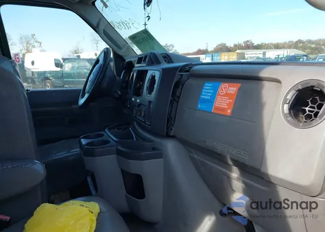 2012 Ford E-350 Super Duty Xl из США, поврежденный, VIN 1FBSS3BL0CDB14240